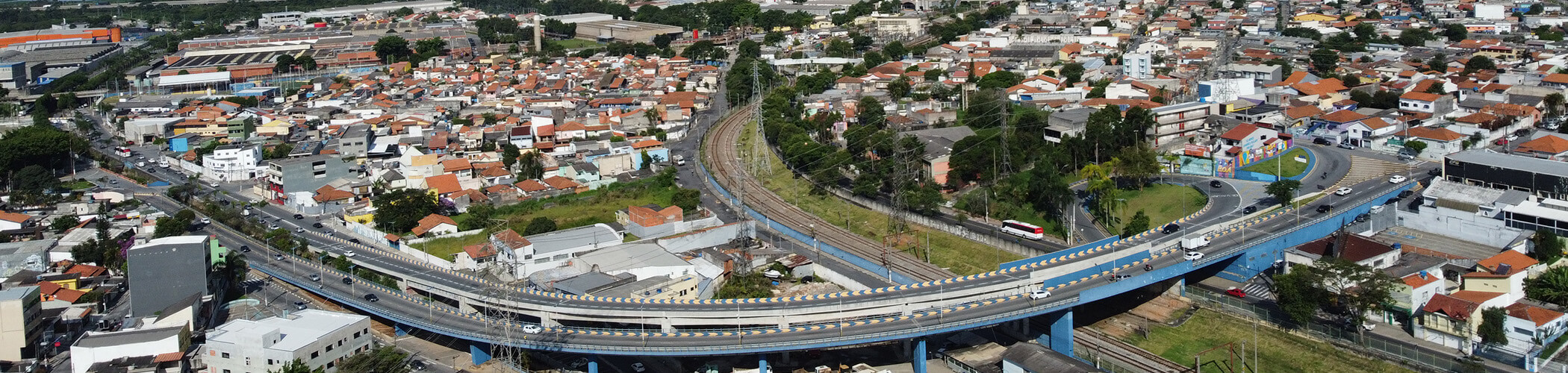 Vista da cidade de Poá