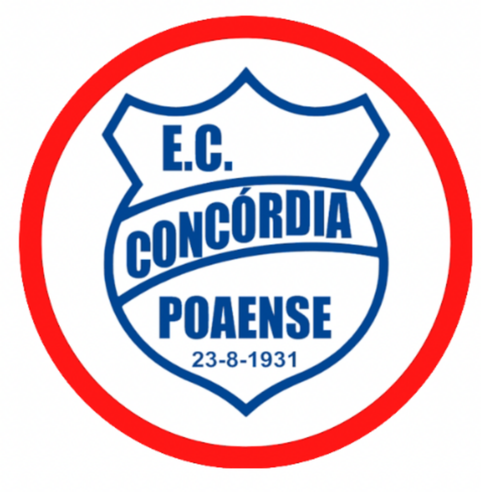 Logo da Esporte Clube Concórdia Poaense